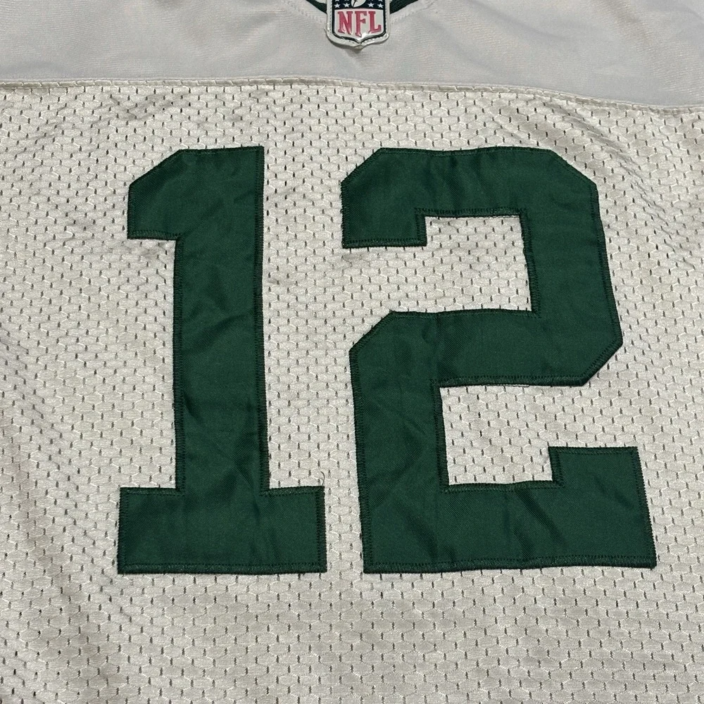 Nike Elite Authentic Aaron Rodgers Green Bay Packers Jersey 44 Stitched